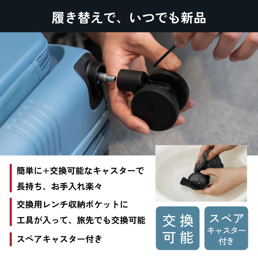 MAIMO フロントオープン 拡張機能 スーツケース 機内持ち込み SS