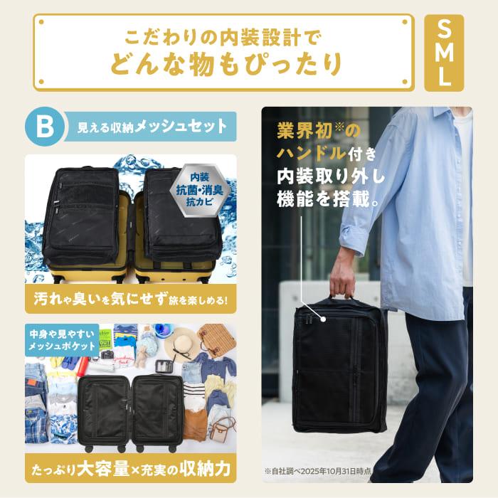 MAIMO 爆買スーツケース 日本企業 内装交換可能 TSA 内装取り外し 洗濯