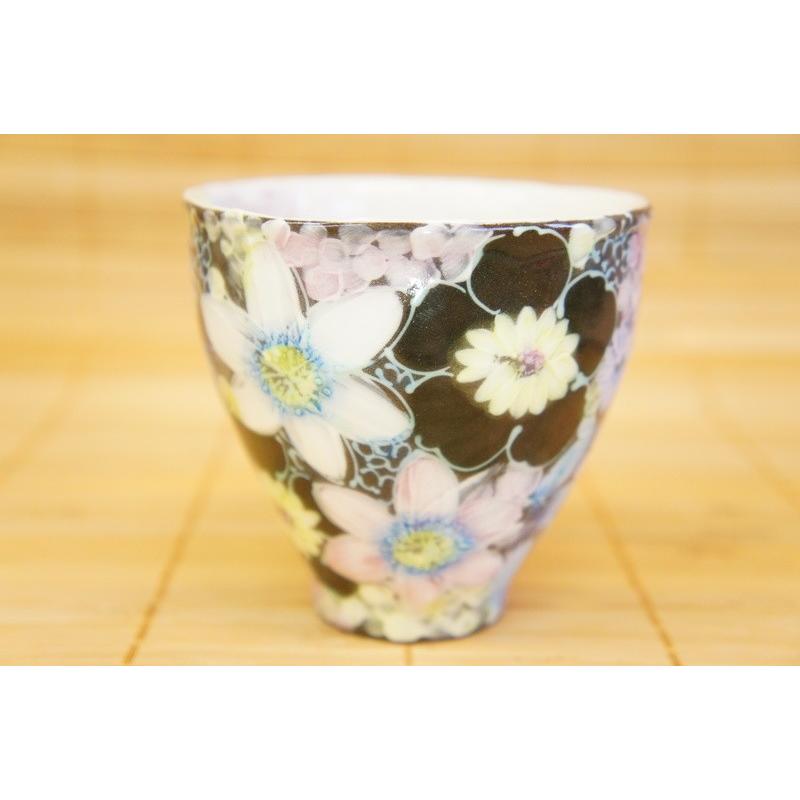 新品 工房ゆずりは 花瓶 花入 釉彩ばら花紋 花柄 プレゼント 母の日