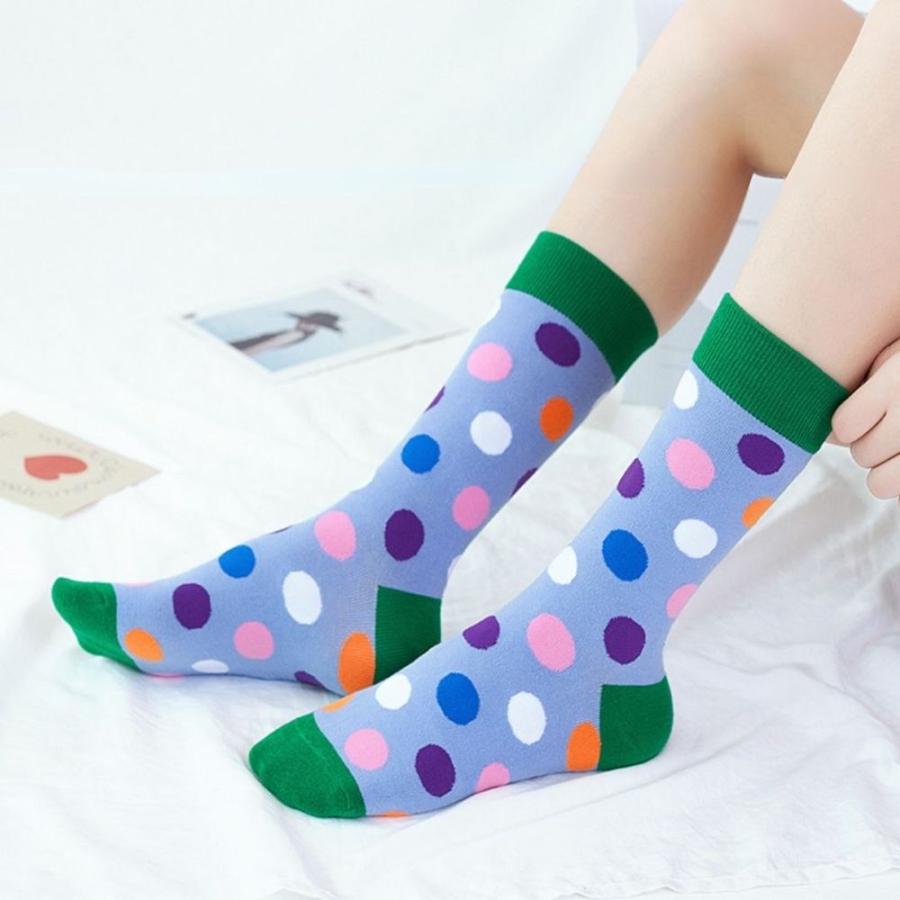 靴下 カラフル ドット柄 ソックス DOT 水玉模様 レディース 総柄 くつ下 かわいい オシャレ |  | 11