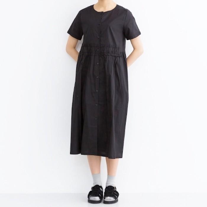 Merlot メルロー ウエスト フリル ギャザー ワンピース 2873 レディース カジュアル ドレス リラックス Merlot2873 Popな雑貨とカワイイ服 Md Store 通販 Yahoo ショッピング