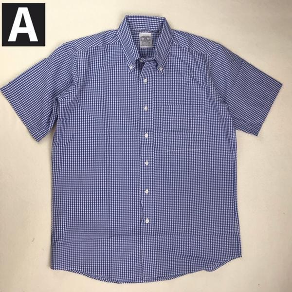 送料無料 BAGGY【バギー】2 GINGHAM S/S B.D 半袖 ギンガムチェック