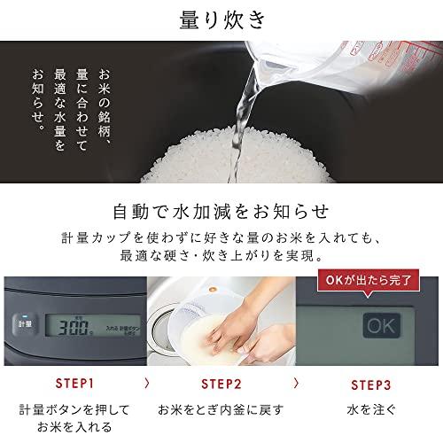 アイリスオーヤマ 圧力IHジャー炊飯器 5.5合 RC-PCA50-H グレー 5合 RC PCA50 グレー 1：0