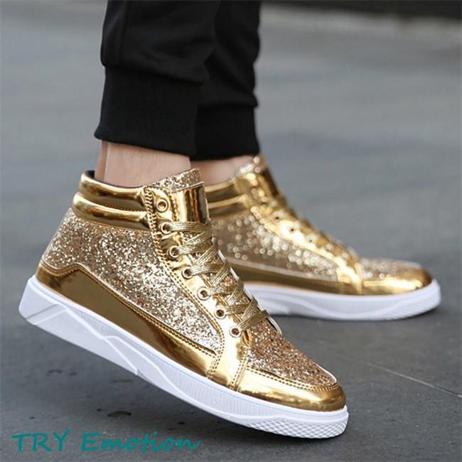 スニーカー メンズ レディース ダンスシューズ ハイカット