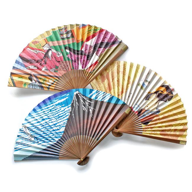 扇子 土産 日本製 名入れ 京都 唐木浮世絵扇子 隠し絵付き 扇子のみ 舞扇堂 G000 00 舞扇堂 京都祇園 扇子専門店 通販 Yahoo ショッピング