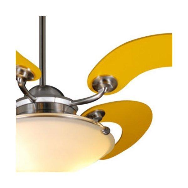 公式価格の対象 シーリングファンSOLEイエローシーリングファンライト ライト ファン 照明 LED 省エネ