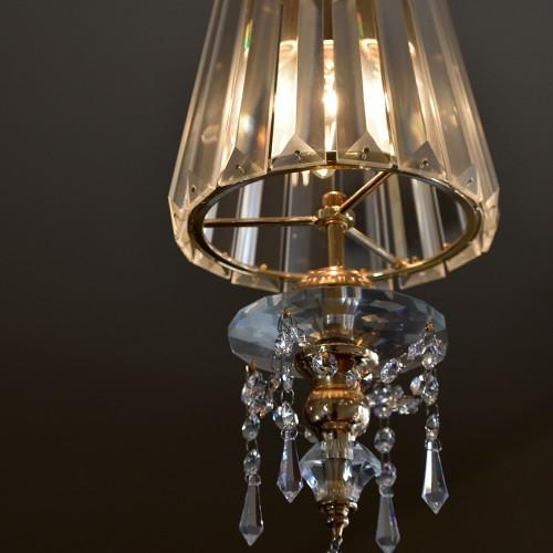 1灯 ミニシャンデリア Bellissima　ベリシッマ ゴールド 送料無料(プチシャンデリア ペンダントライト ダイニング 