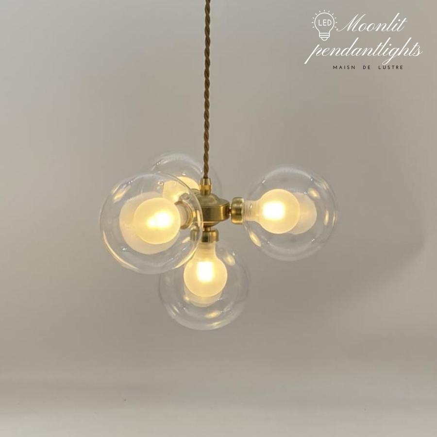 ムーンリット４灯バブルペンダントライト バブルペンダントランプ 4灯ランプ Moonlitムーンリットシリース゛