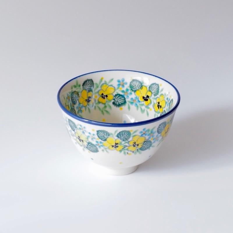 ポーリッシュポタリー　セラミカ 　お茶碗 Ceramika Artystyzna お茶碗 小 ポーリッシュポタリー ツェラミカ