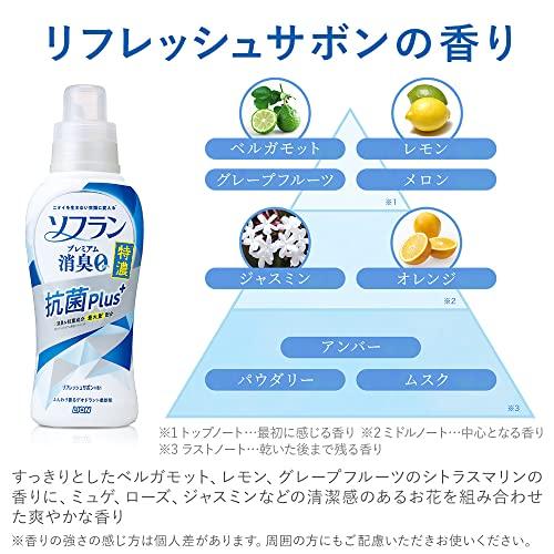 ケース販売 大容量ソフラン プレミアム消臭 特濃抗菌プラス