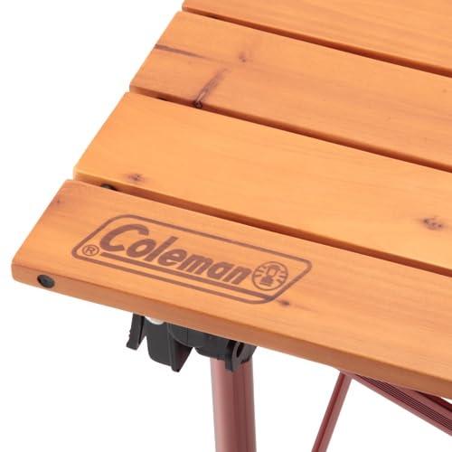 コールマン(Coleman) ナチュラルウッドロールテーブル110cm廃盤品 コールマン（Coleman）ナチュラルウッドロールテーブルクラシック
