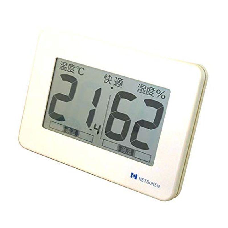 熱研 大型デジタル温湿度計 SN-908 温度計