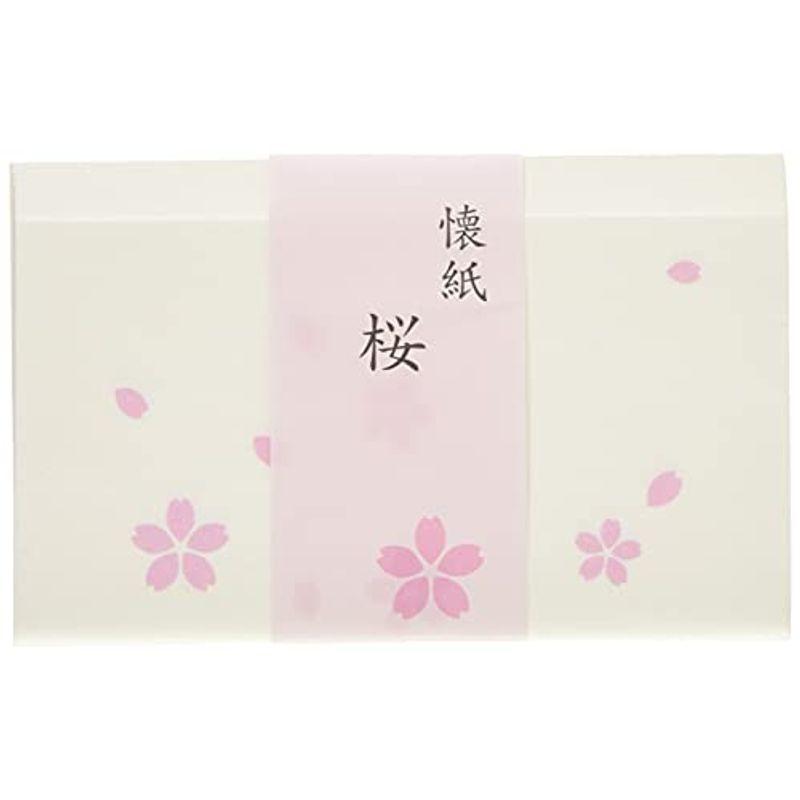 こころ懐紙本舗 ショッピング Kokorokaishihompo 懐紙 白 1枚 内祝い 女性用サイズ:14.5x17.5cm 桜