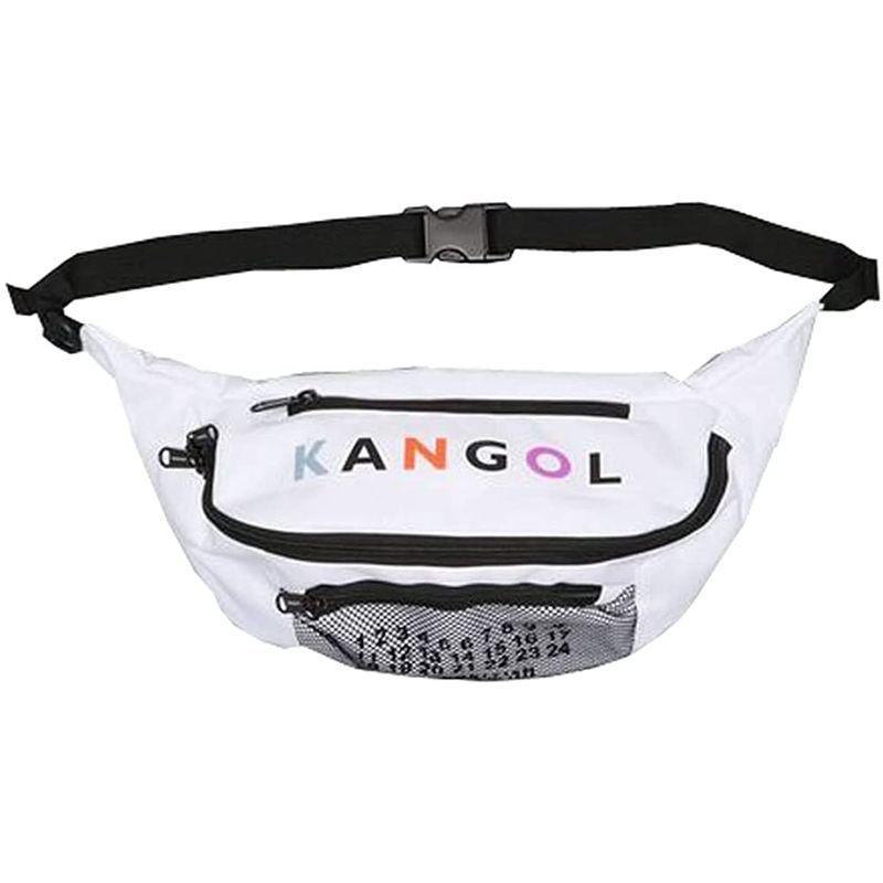 カンゴール KANGOL ボディバッグ ウエストバッグ メンズ レディース KGSA-BG00203 (ホワイト)｜maisondejardin1｜02
