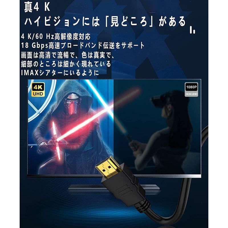 新しいブランド ケーブル HDMI 超スリム T Switch/Apple Xbox/Nintendo 2.0規格 ハイスピード プレミアム 60Hz 4K HDMIケーブル 新しいブランド ケーブル HDMI 超スリム T Switch/Apple Xbox/Nintendo 2.0規格 ハイスピード プレミアム 60Hz 4K HDMIケーブル