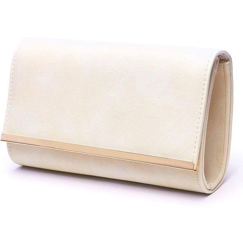 2021人気の Life Innovation マットレザー パーティーバッグ クラッチバッグ バッグ レディース Cream Beige Life Innovation パール ビジュー パーティーバッグ クラッチバッグ バッグ レディース (ピンク)