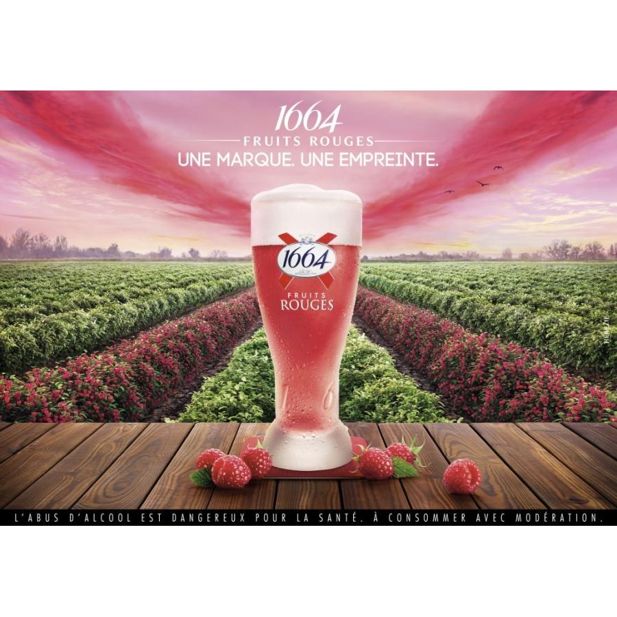 1664 クローネンブルグ フルーツルージュ 250ml 4.5% 〜フランボアーズ