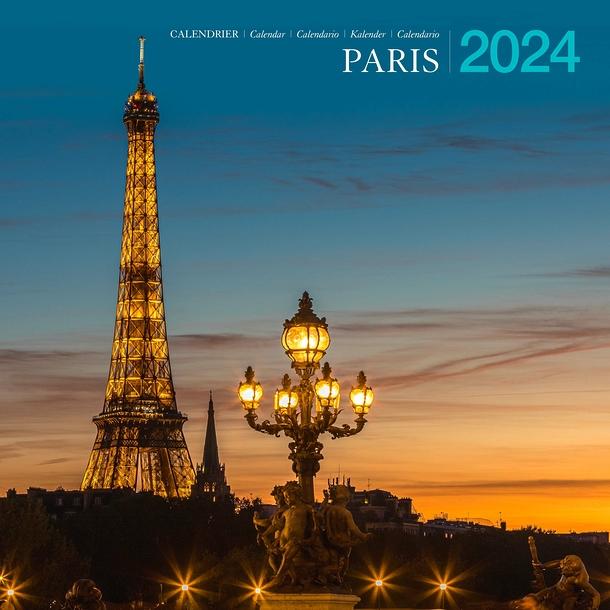 フランスカレンダー パリ 2024年- France Calendar Paris : メゾンド