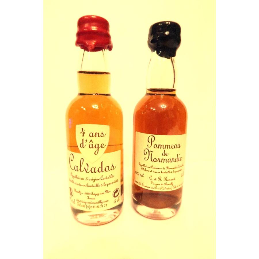 カルヴァドス & ポモ− 50ml ミニチュアセットA : メゾンド
