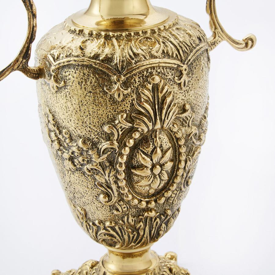 アンティーク真鍮花瓶フラワーベースインテリア置き物