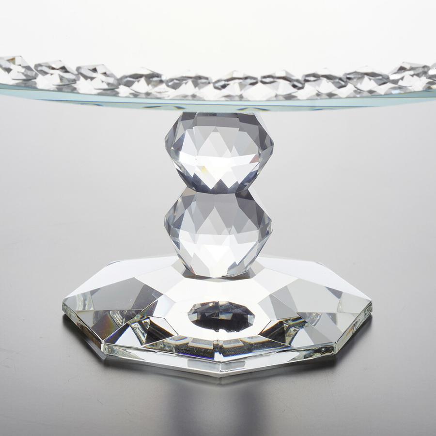 キラキラガラス ケーキコンポート 直径30cm / コンポート ケーキ