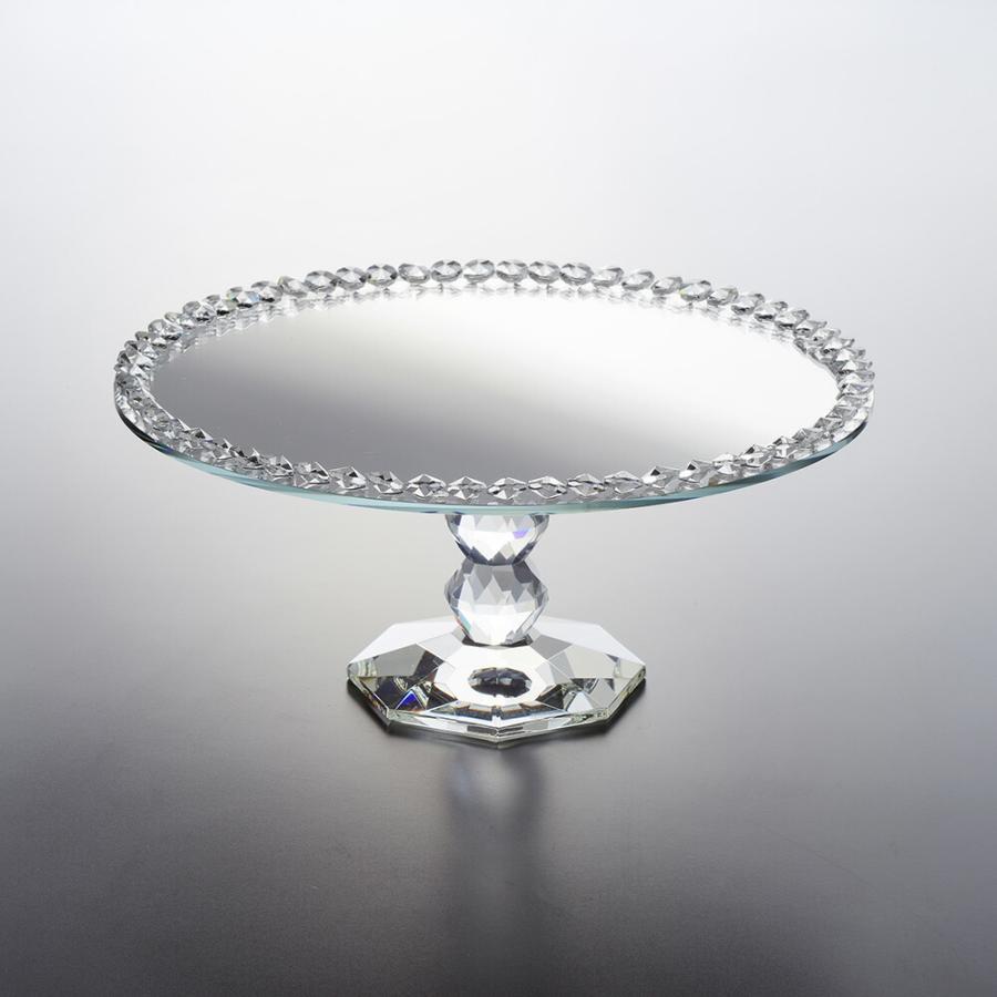 キラキラガラス ケーキコンポート 直径30cm / コンポート ケーキ