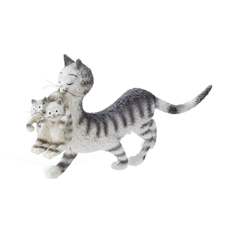 CATS 猫親子 / DUB26 ネコ 猫 置物 オブジェ インテリア 輸入 雑貨