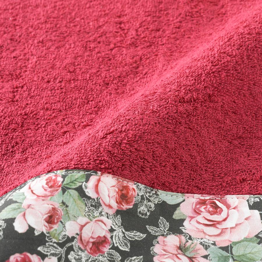 今治産タオルハンカチ ティアラローズ 25×25cm / ロイヤルアーデン タオル ハンカチ 今治産 可愛い おしゃれ |  | 02