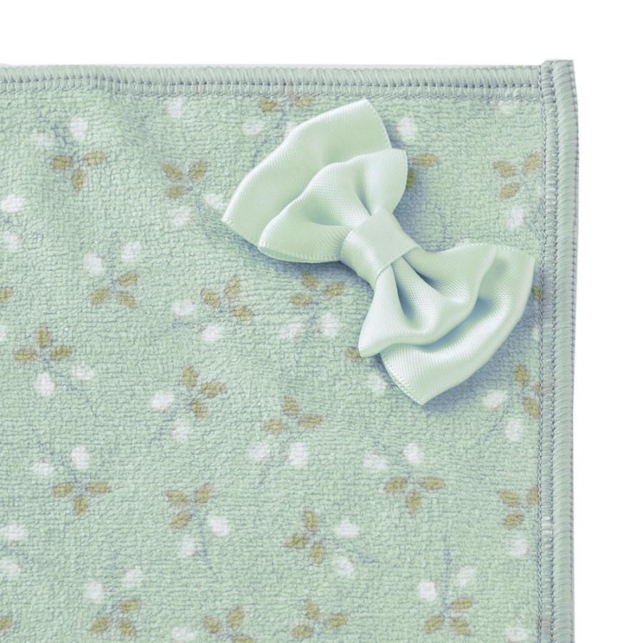 タオルハンカチ ポムブルー 両面プリント 25×25cm / ポムドゥース タオル ハンカチ 可愛い おしゃれ |  | 01