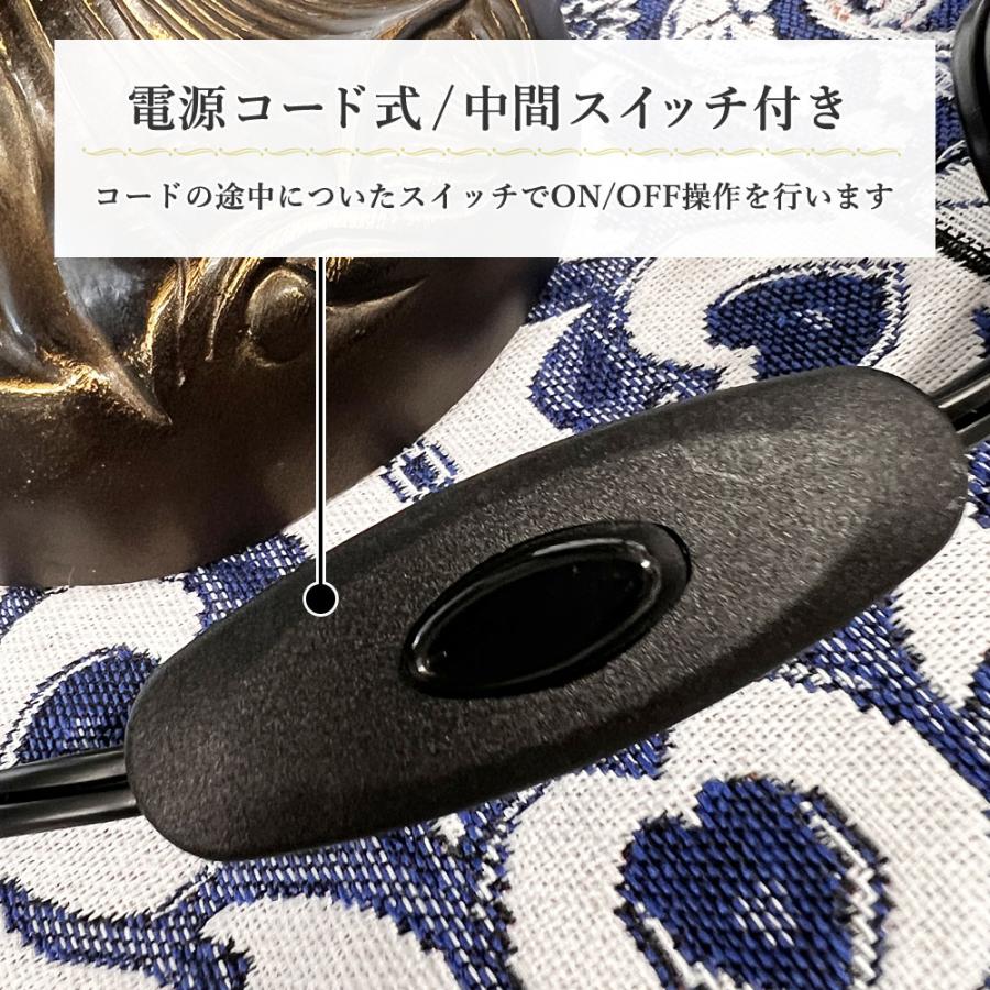 ステンドランプ ハナハナ ピンク ミニ / ステンドグラス ランプ デスク