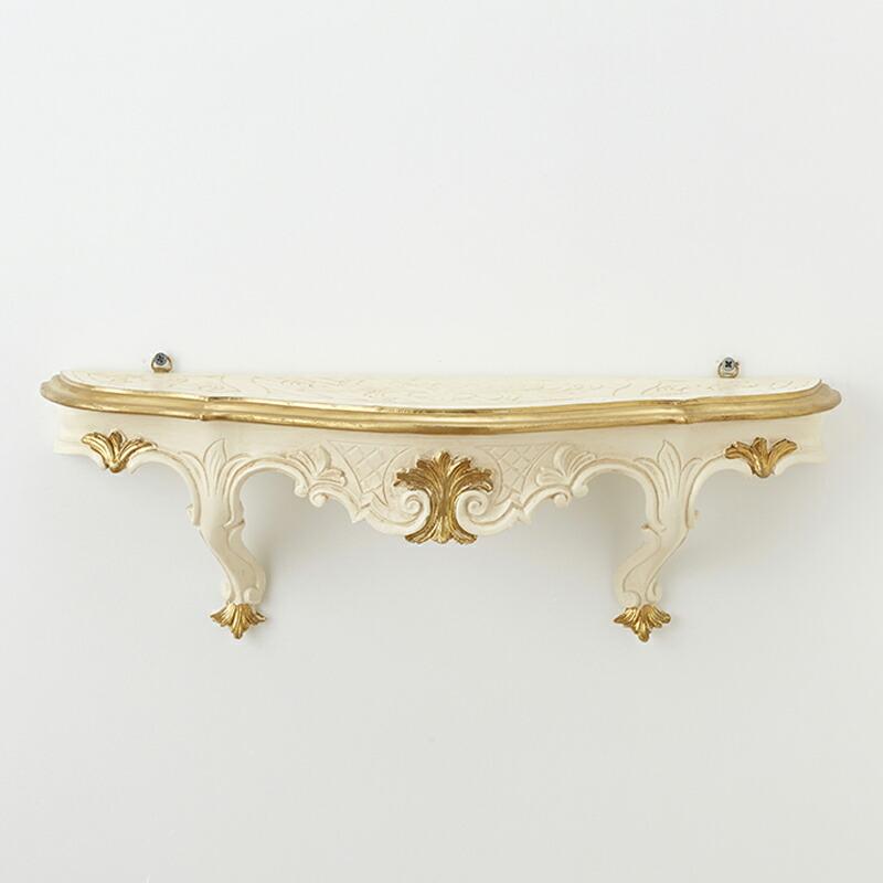 イタリア製 壁掛けコンソール アンティーク調