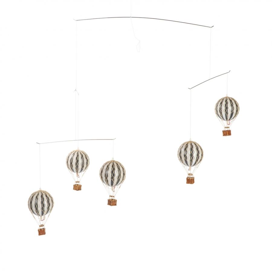 オーセンティックモデルズ バルーン モビール 気球 モノクロセット