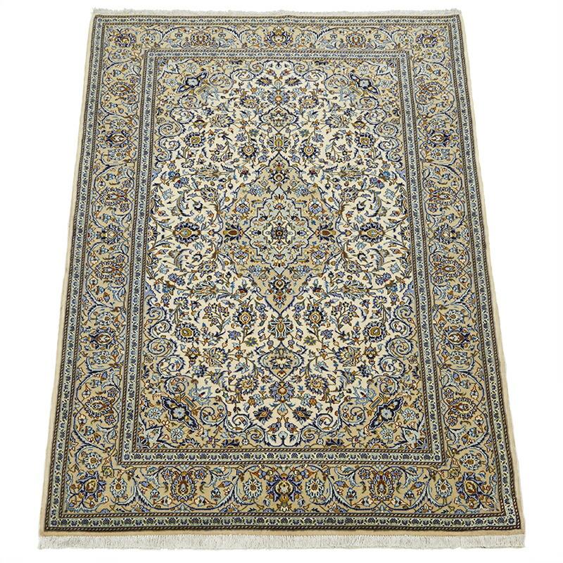 ペルシャ絨毯 カシャーン 220×138cm / ウール 手織り 手作業 ペルシャ絨毯 カシャーン 220×138cm / ウール 手織り 手作業