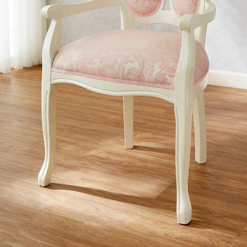 クラシック ピンク アンティーク　高級　布張り椅子 クラシック ピンク アンティーク 高級 布張り椅子 - メルカリ