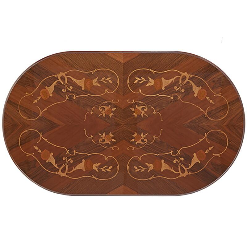 イタリア製 象嵌ダイニングテーブル 幅200cm/ イタリア アンティーク