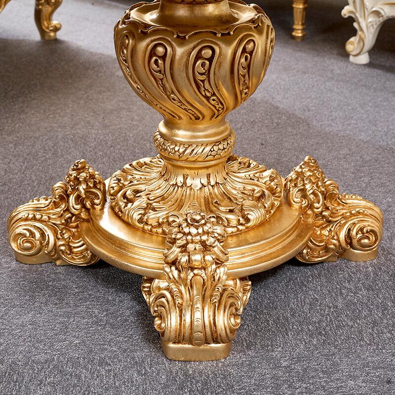 シリック ラウンドテーブル ゴールド 直径120cm / SILIK Art.9954 輸入