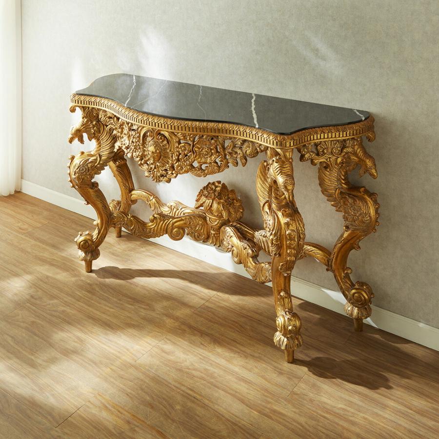 ジャンセン コンソール 天板大理石 幅154cm / JANSEN Maldavi Console 