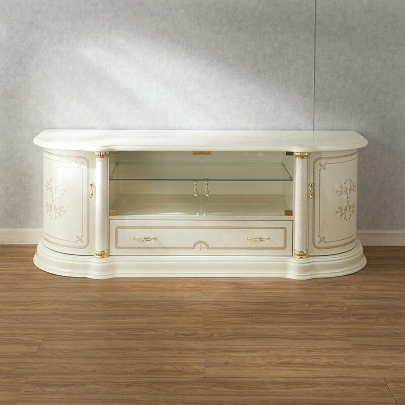 サルタレッリ フローレンス テレビ台 (テレビボード) アイボリー 幅
