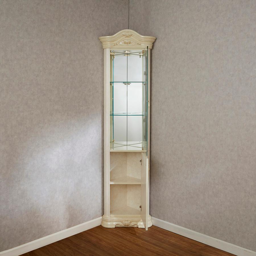 サルタレッリ アマルフィ コーナーキャビネット (食器棚 飾り棚