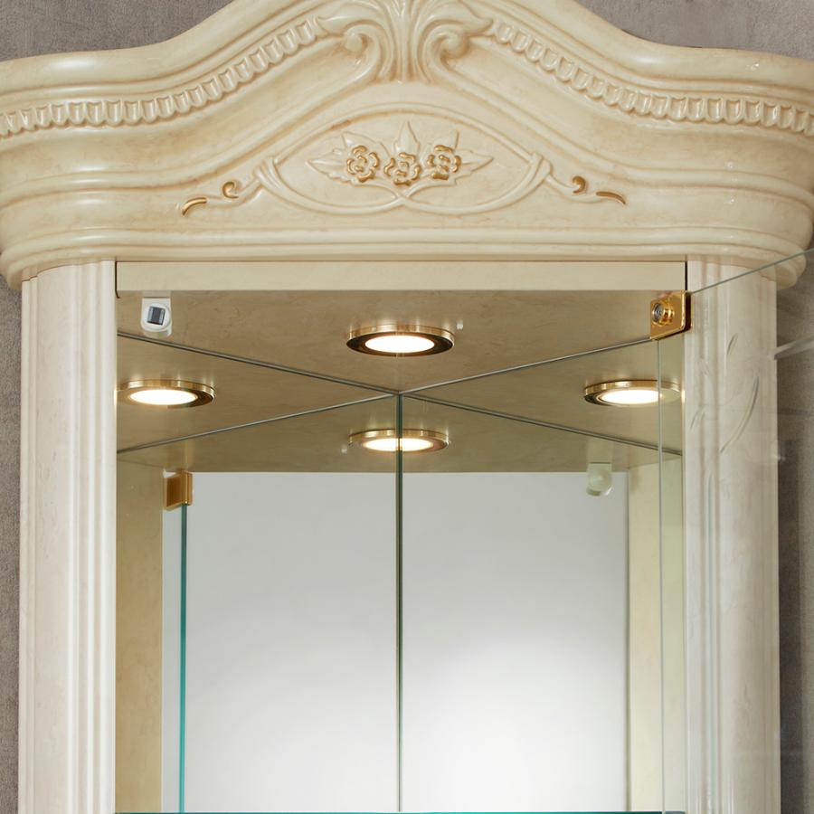 サルタレッリ アマルフィ コーナーキャビネット アイボリー サルタレッリ アマルフィ コーナーキャビネット アイボリー