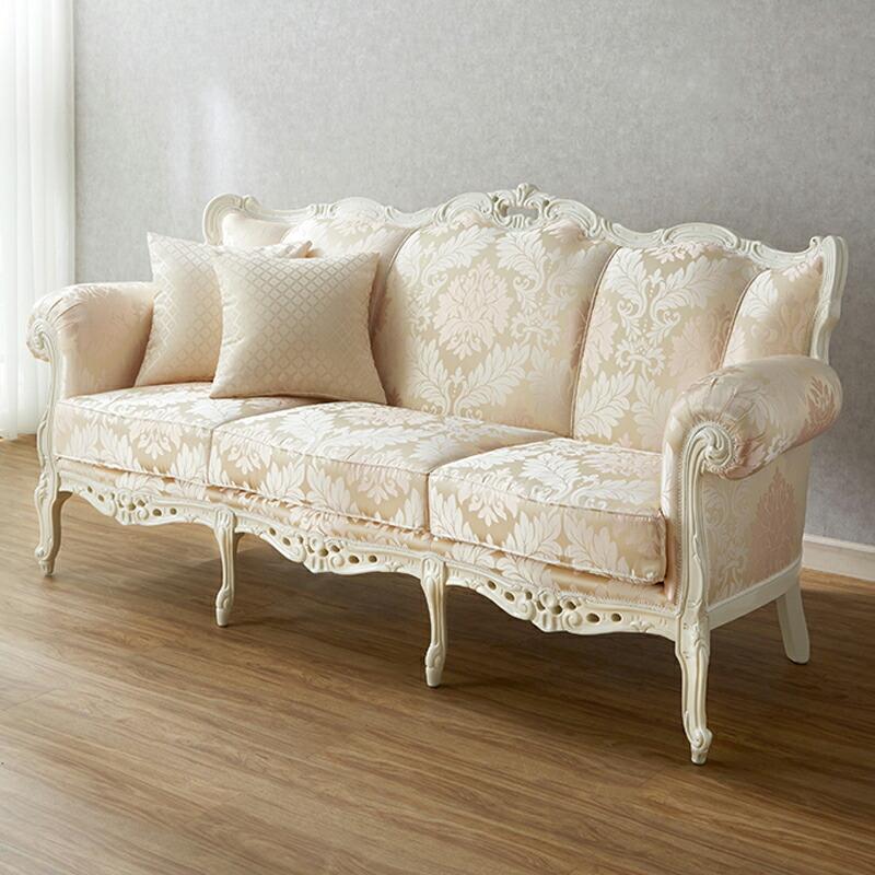 ホワイトソファ 約190cm モビルセディア 3人掛けソファ 幅190cm / mobilsedia ソファ 3