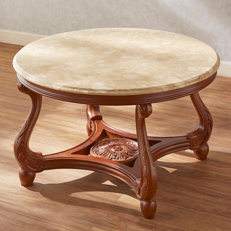 イタリア製の天然大理石天板テーブル