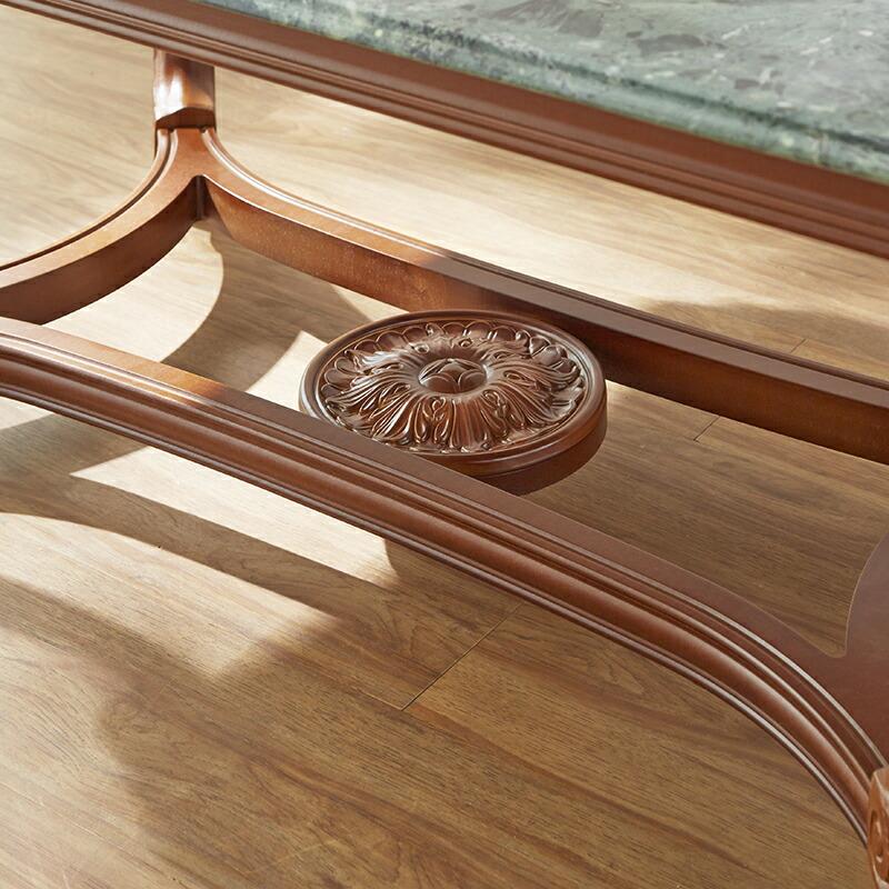 イタリア製 リビングテーブル 長方形 天板大理石 幅108cm / PAMA  