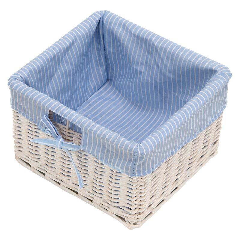キャビネット ホワイト バスケット付き  幅70cm / 棚 収納 キッチン収納 リビング収納 ホワイト 白 白家具 姫系 可愛い 大人可愛い *h0305の画像