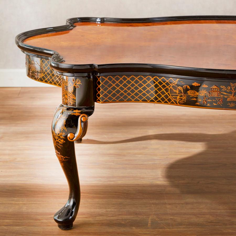 ジャンセン シノワズリ カフェテーブル 幅130cm/ JANSEN 輸入家具