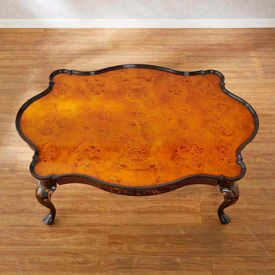 ジャンセン シノワズリ カフェテーブル 幅130cm/ JANSEN 輸入家具