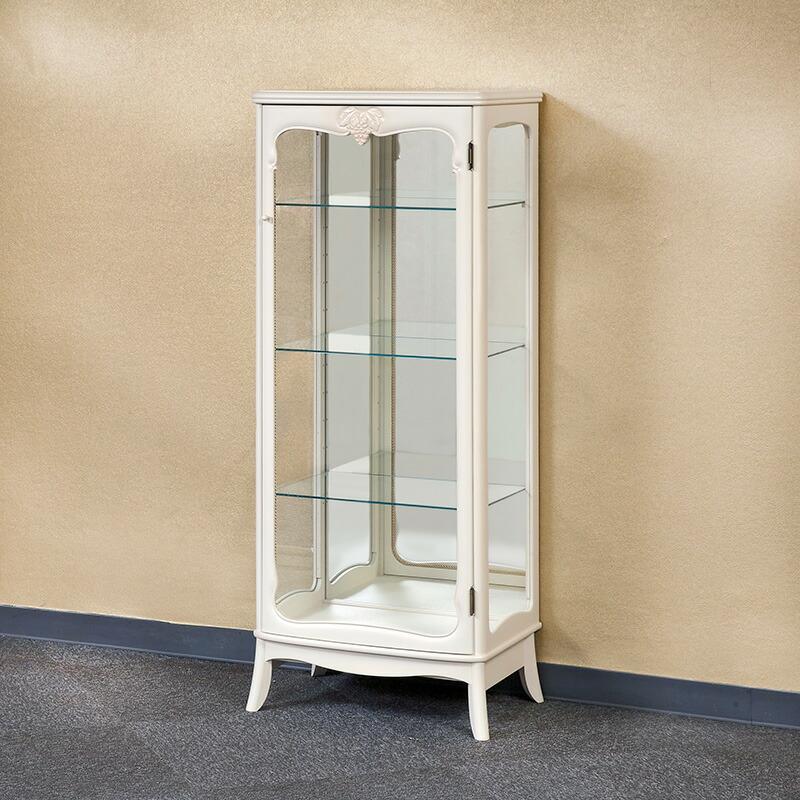 カンティーニュ キュリオケース ホワイト 幅53cm / 松永工房 カンティーニュ キュリオケース ホワイト 幅53cm / 松永工房