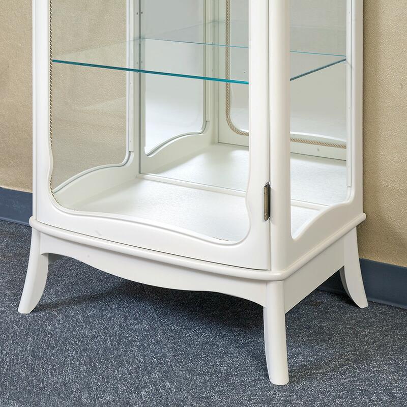 カンティーニュ キュリオケース ホワイト 幅53cm / 松永工房 カンティーニュ キュリオケース ホワイト 幅53cm / 松永工房