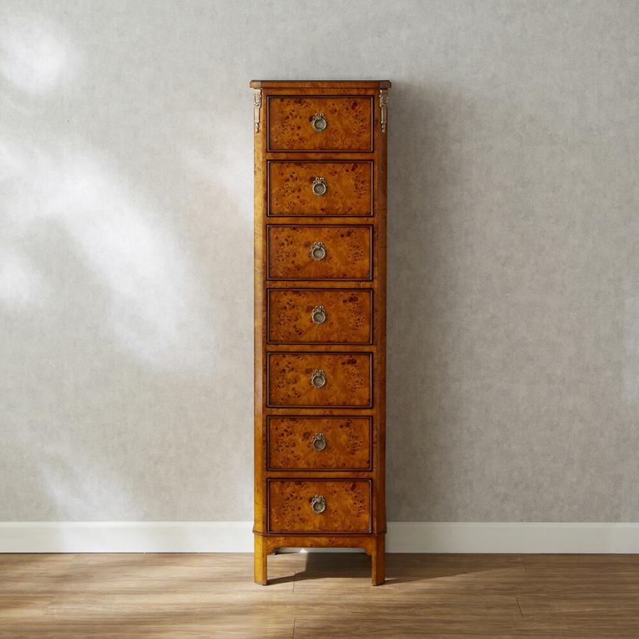 英国クラシック様式 5段チェスト 花梨材 猫脚 英国クラシック様式 5段チェスト 花梨材 猫脚