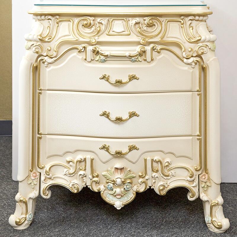 シリック ナイトテーブル 幅67cm / SILIK イタリア製 高級 高級家具 最